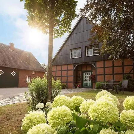 Herzlich Willkommen Auf Unserem Hof! Ladbergen Buitenkant foto